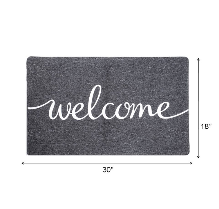 Latitude Run® Lashera Welcome Mats 30 in. x 18 in. Outdoor